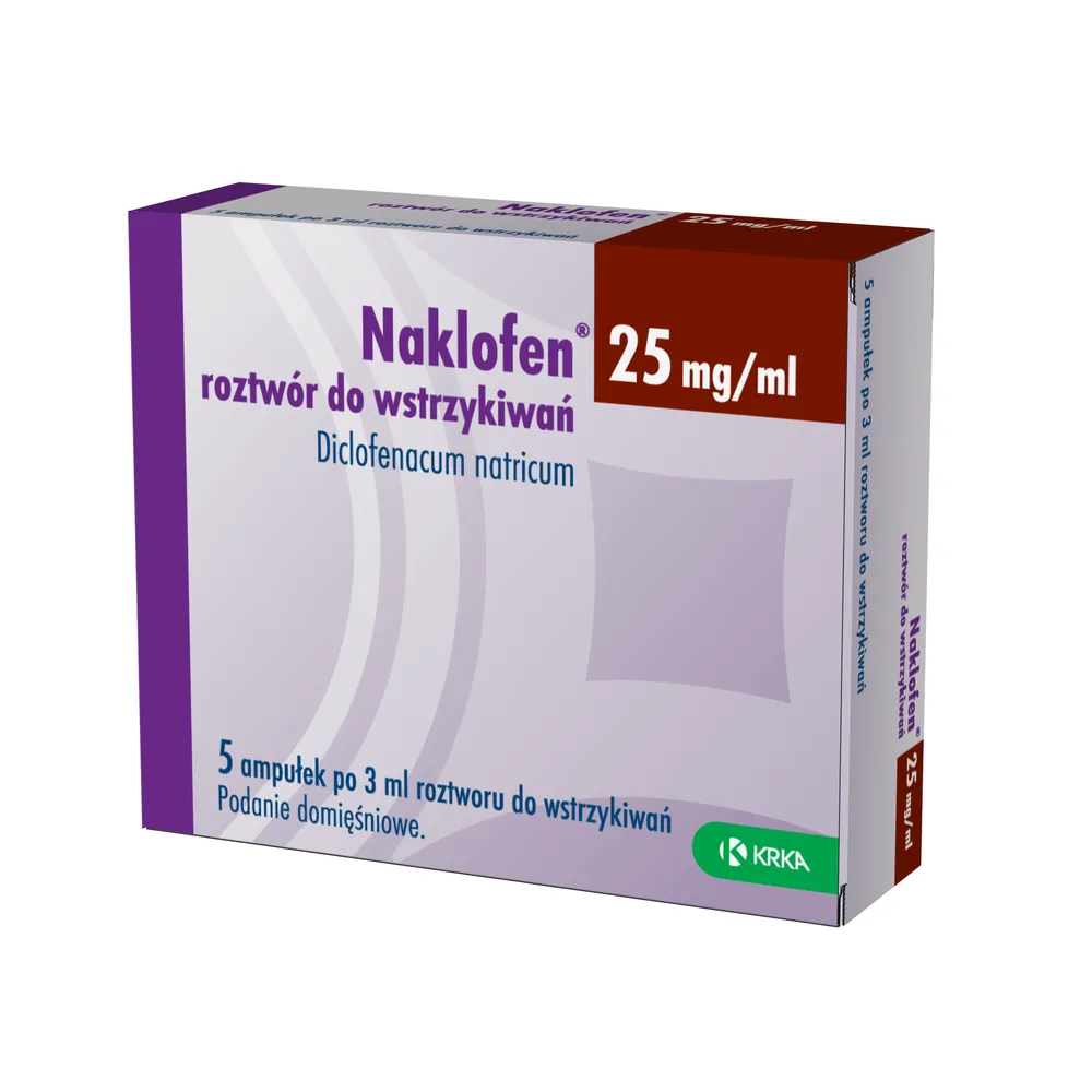 Naklofen solución para inyección