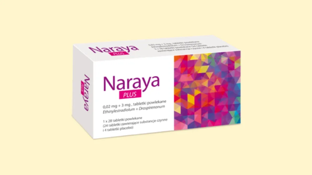 Naraya plus tablets, film-coated
