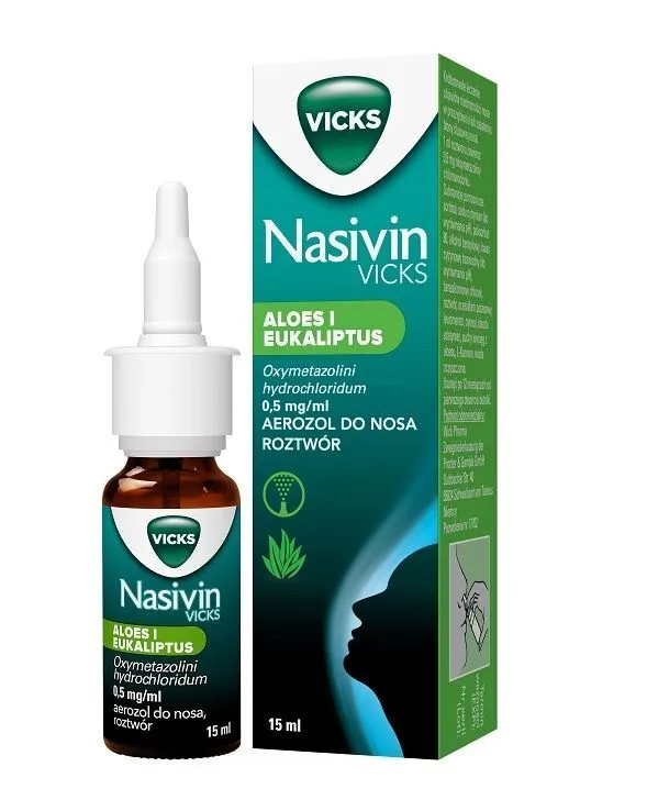 Nasivin Vicks Aloe y Eucalipto spray, nasale
