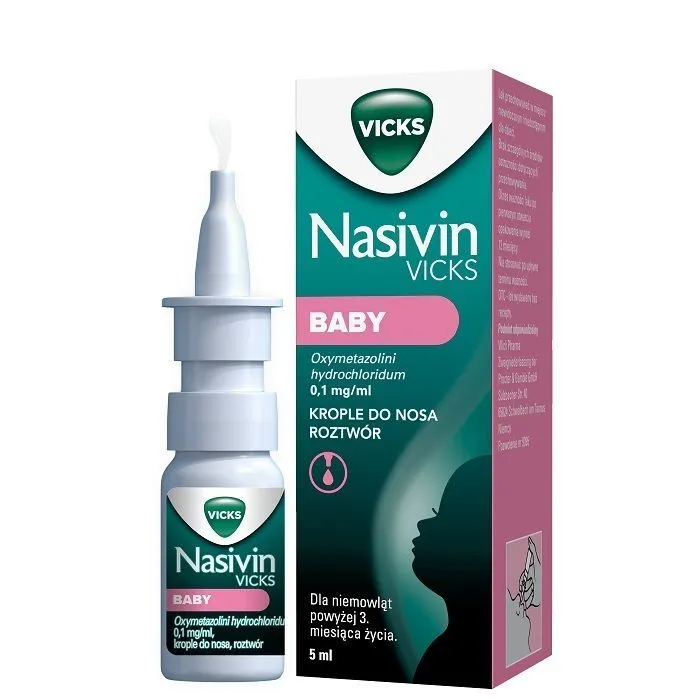 Nasivin Vicks Baby gocce, nasali, soluzione