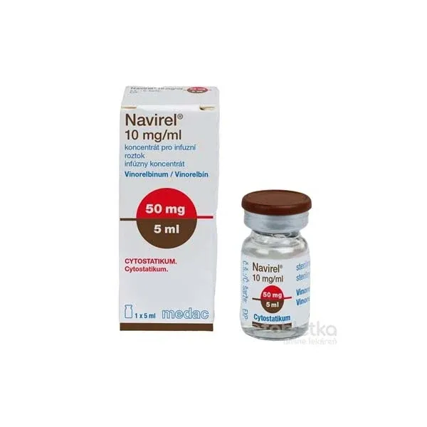 Navirel soluzione per infusione, concentrato