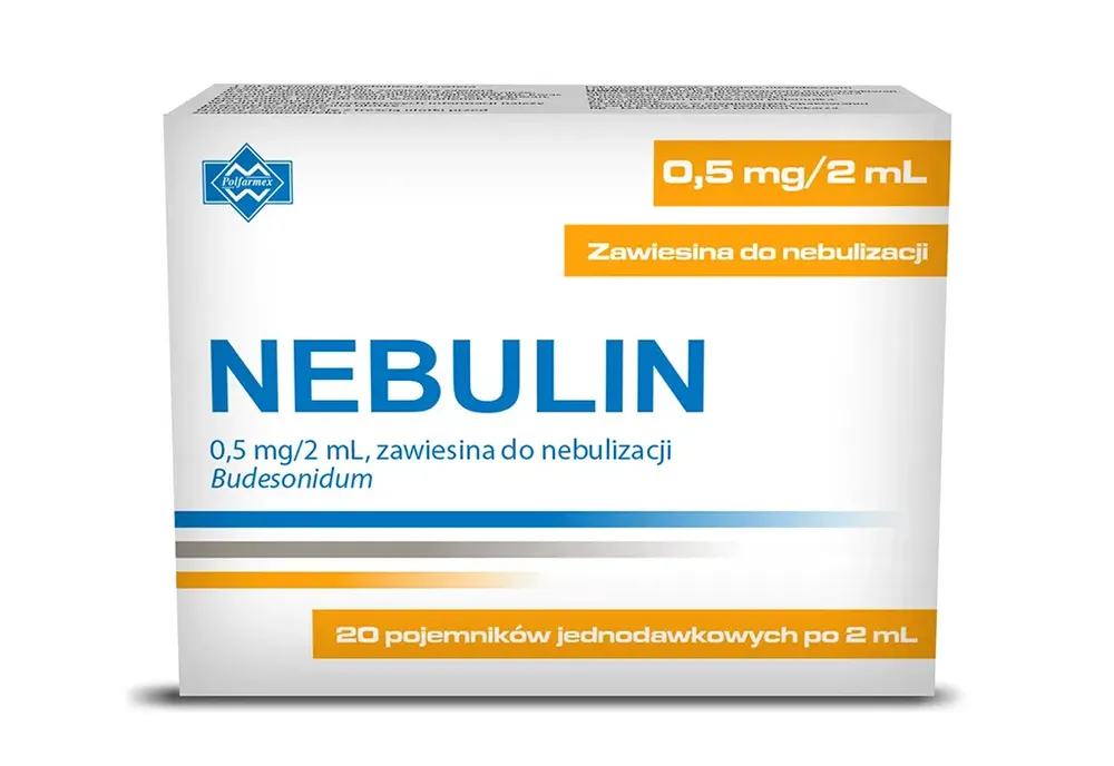 Nebulin suspension for nebulization