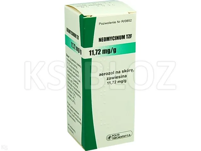 Neomicina TZF aerosol, cutáneo, suspensión
