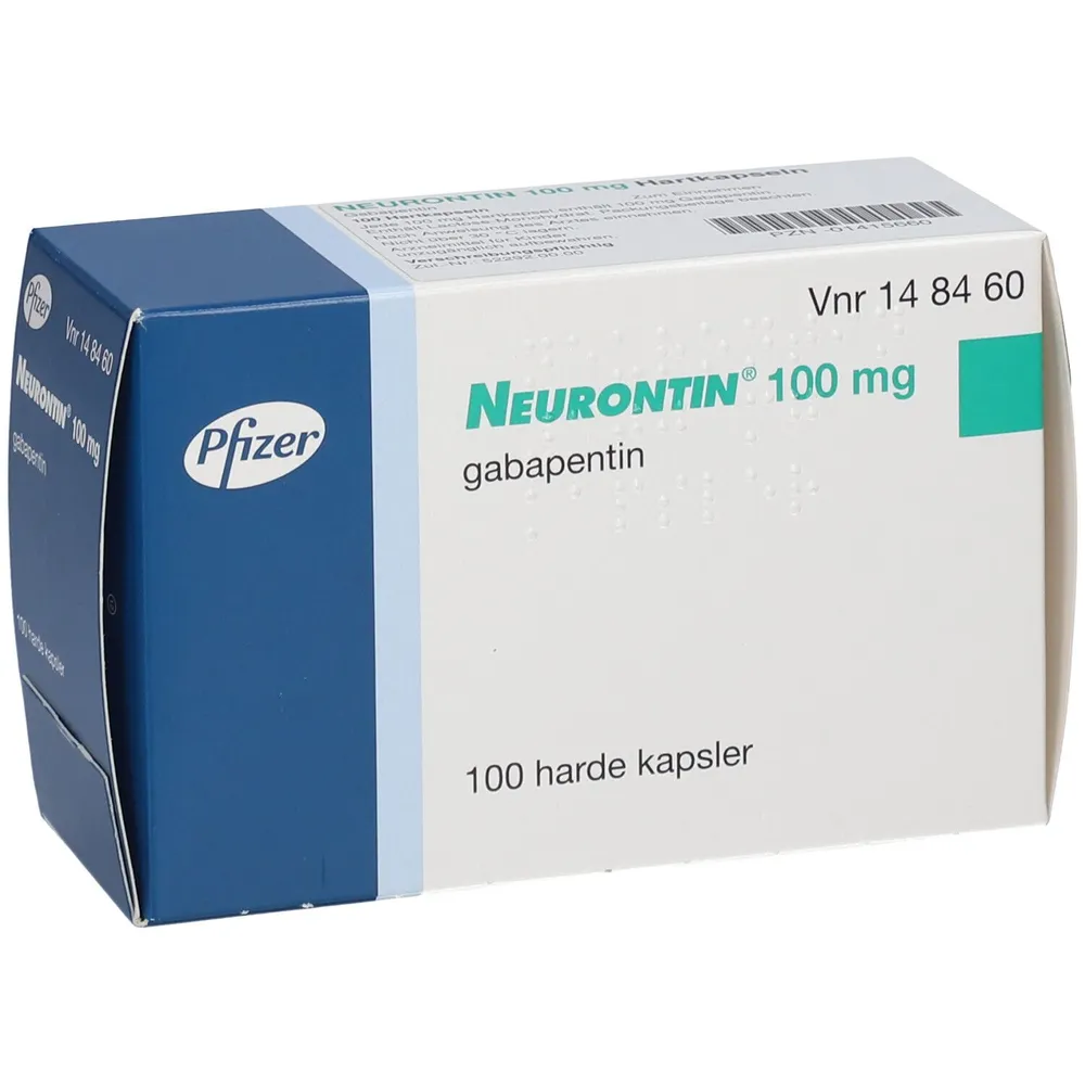 Neurontin 100 capsule, dure