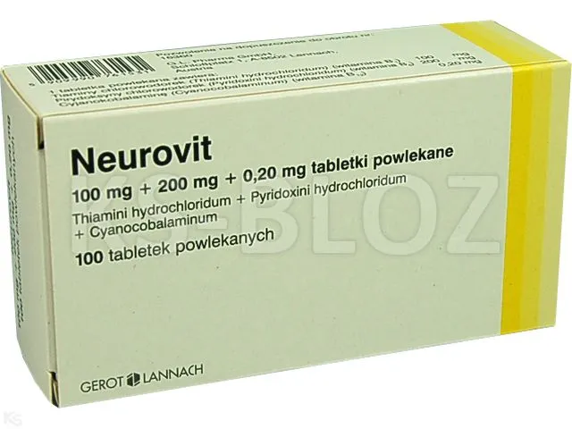 Neurovit comprimidos recubiertos