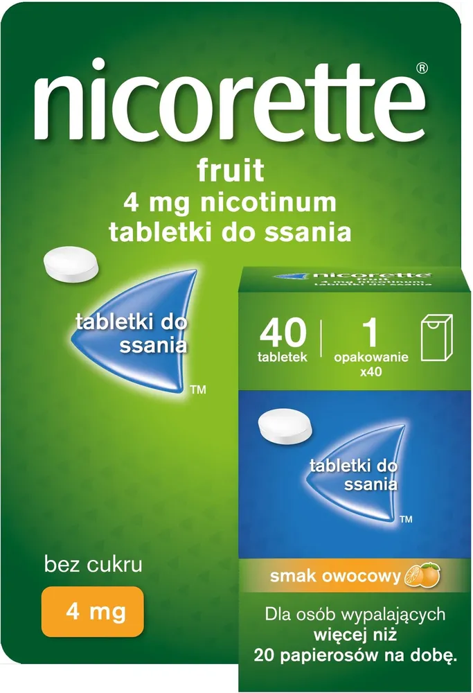 Nicorette Fruit comprimidos para chupar