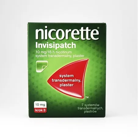 Nicorette Invisipatch sistema, transdermico