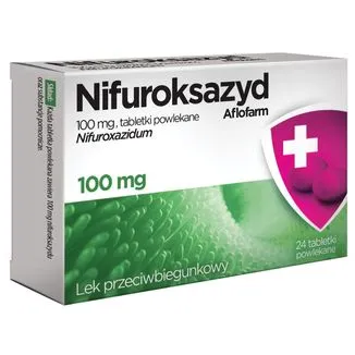 Nifuroxazida Aflofarm compresse, rivestite con film