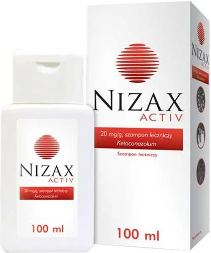 Nizax activ shampoo, medicinal