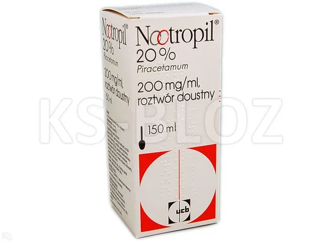 Nootropil 20% soluzione, orale