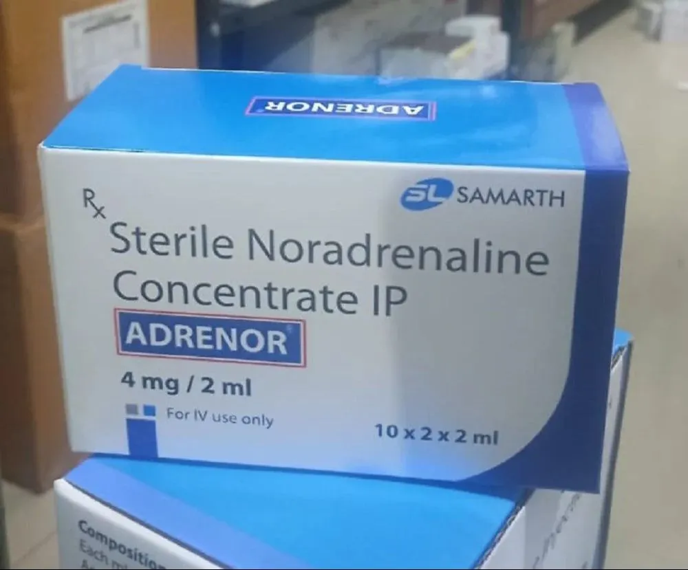Noradrenalina Zentiva soluzione per infusione, concentrato