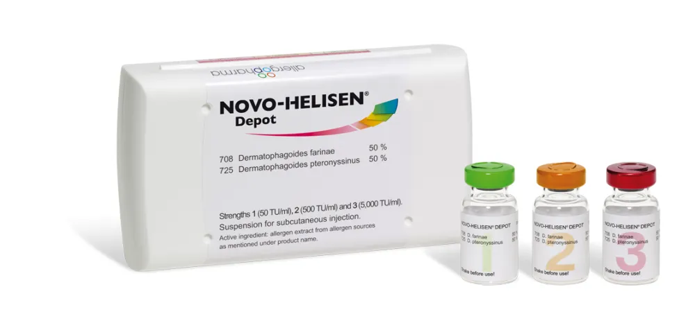 Novo-Helisen Depot suspensión para inyección