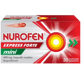 Nurofen Express Forte Mini kapsułki, miękkie