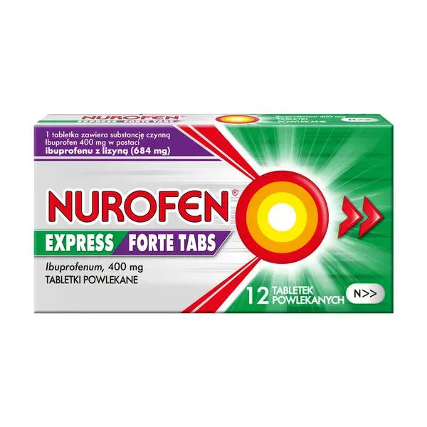 Nurofen Express Forte Tabs compresse, rivestite con film