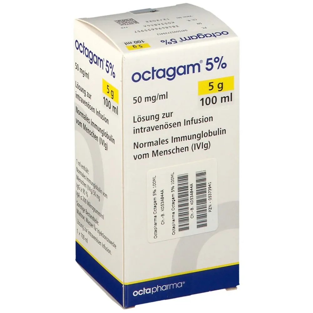 Octagam 5% solución para infusión