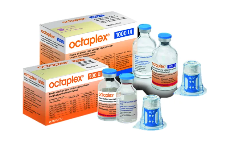 Octaplex polvo y disolvente para preparación de solución para perfusión