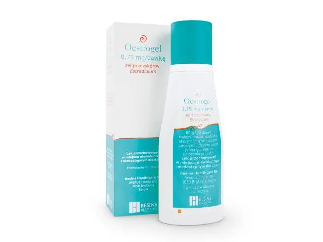 Oestrogel gel, topical