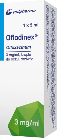 Oflodinex drops, ophthalmic solution