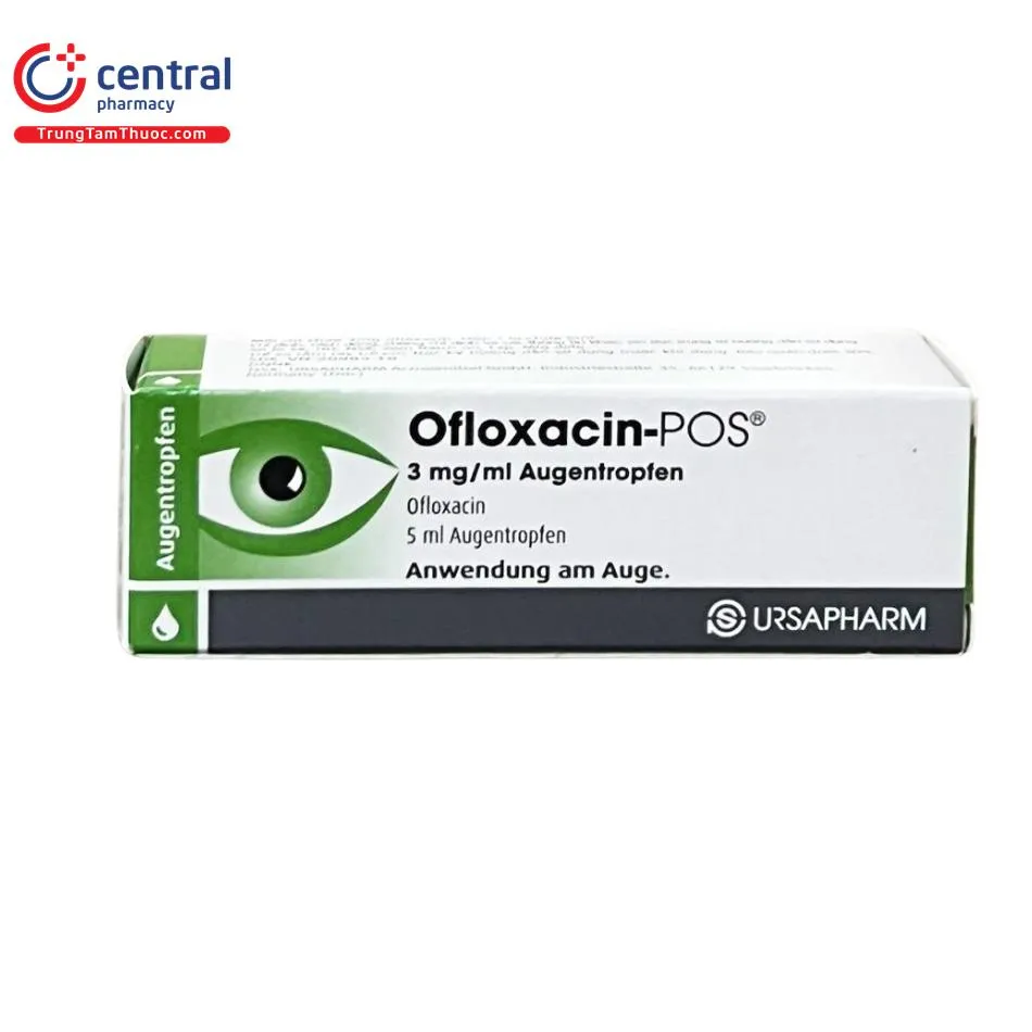 Офлоксацин-pos капли глазные, раствор