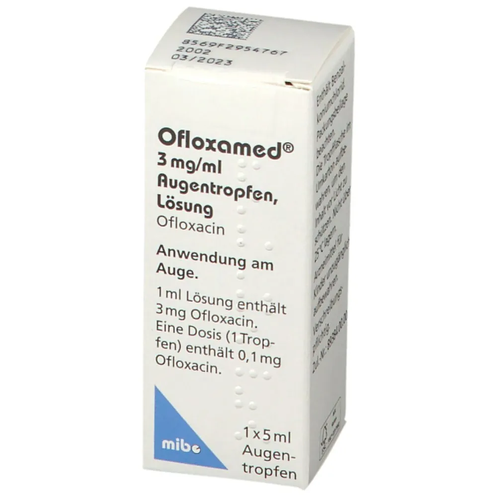 Ofloxamed gotas, oculares solución