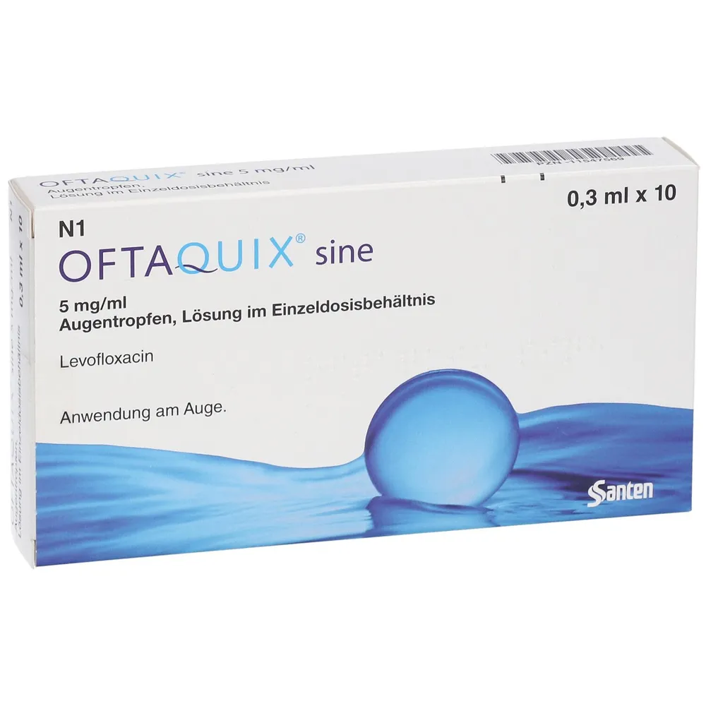 Oftaquix drops, ophthalmic solution