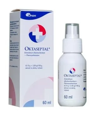 Oktaseptal spray, topical solution