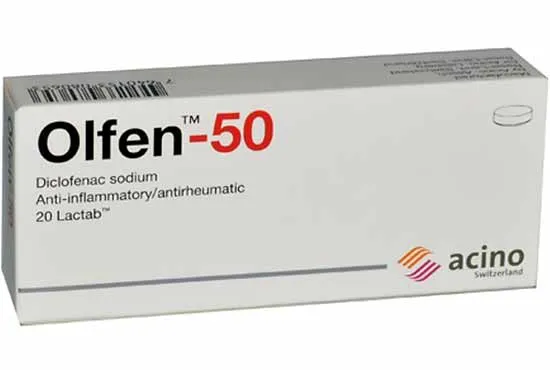 Olfen 50 tablets, film-coated