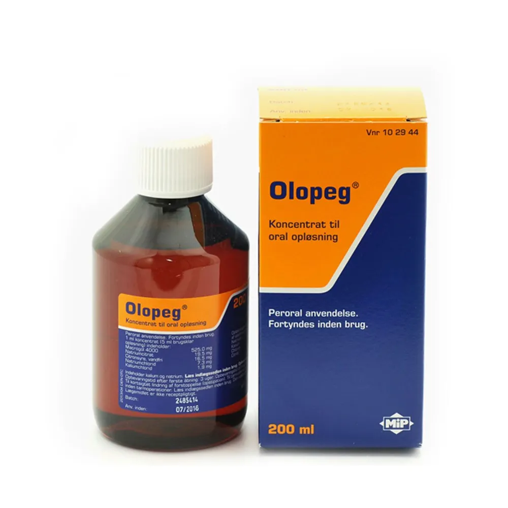 Olopeg solution for oral use, concentrate