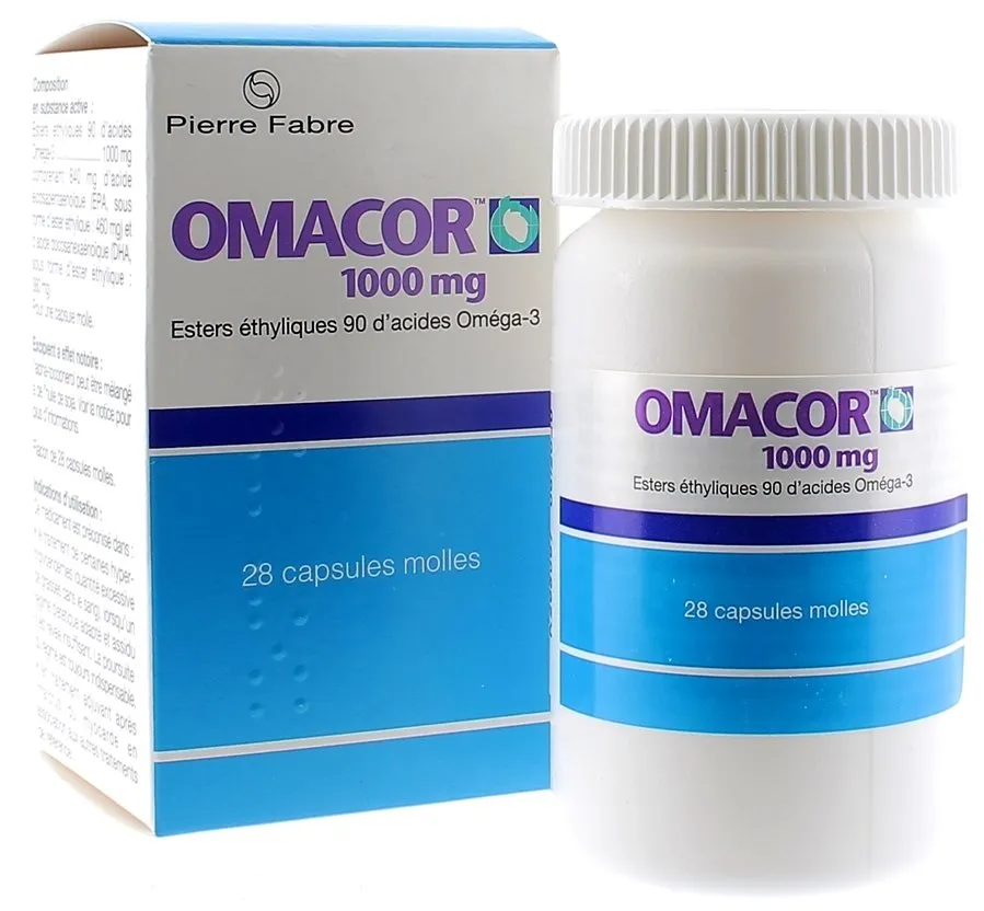 Omacor capsules, soft gelatin