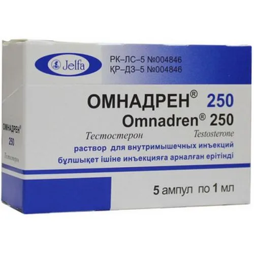 Omnadren 250 solución para inyección
