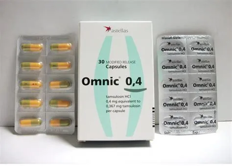 Омник 0,4 капсулы, с модифицированным высвобождением
