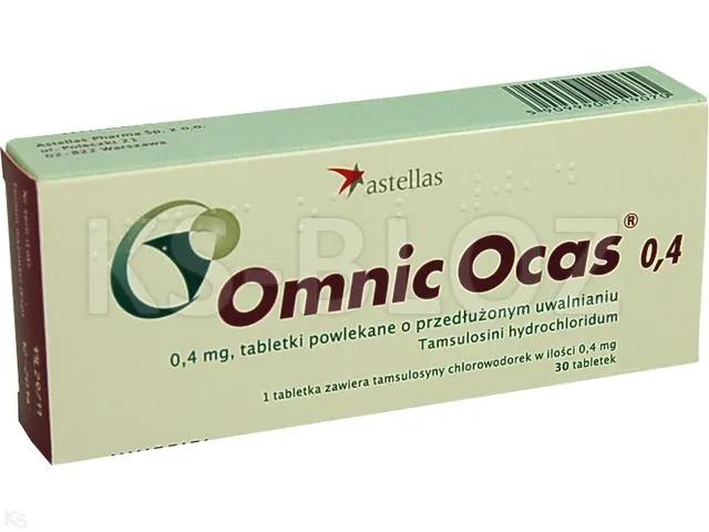 Omnic Ocas 0,4 comprimidos recubiertos con liberación prolongada