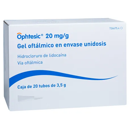 Ophtesic gel, oftalmico