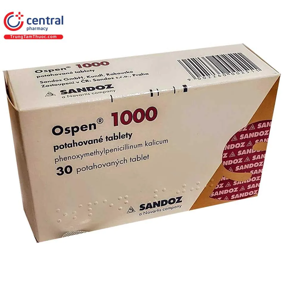 Ospen 1000 tablets, film-coated