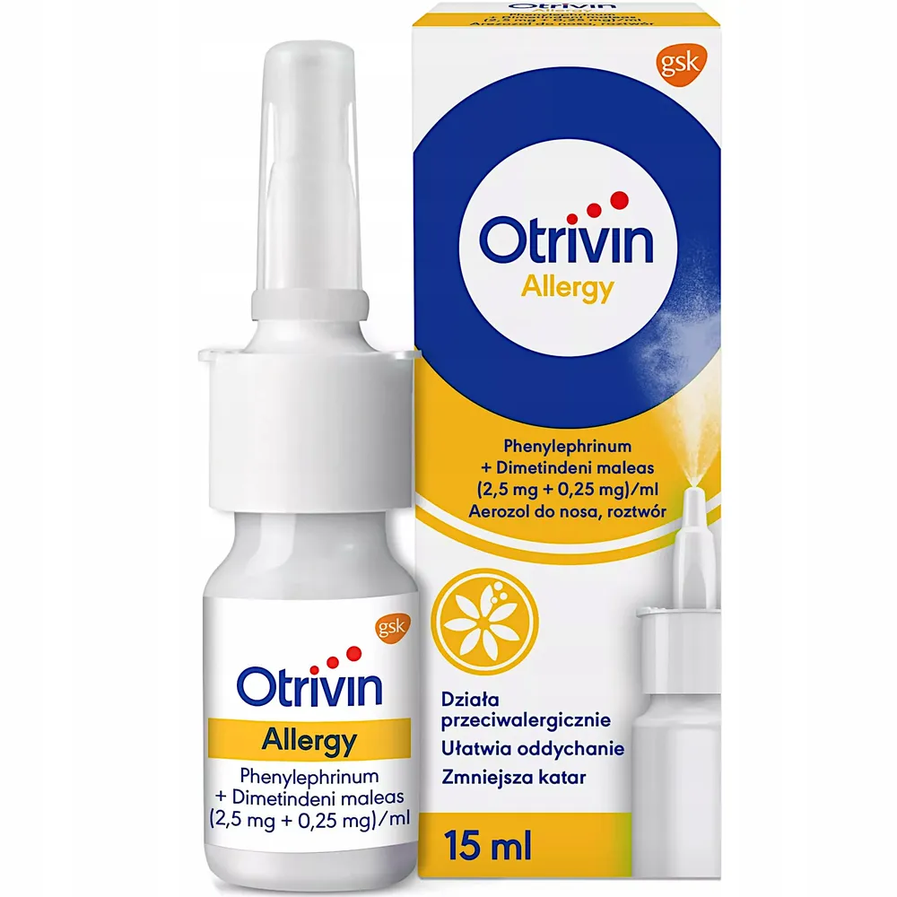 Отривин allergy спрей, назальный, раствор