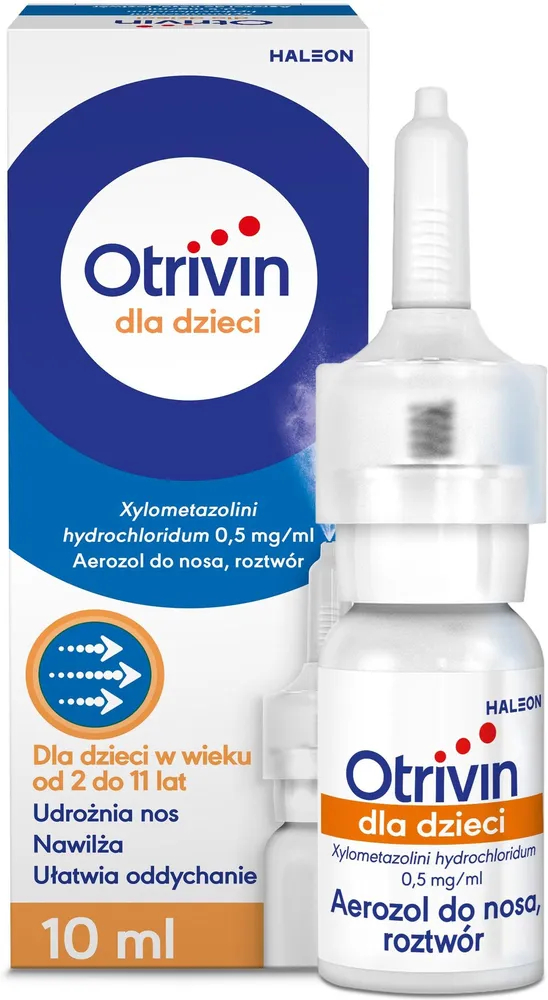 Otrivin para niños spray, nasal