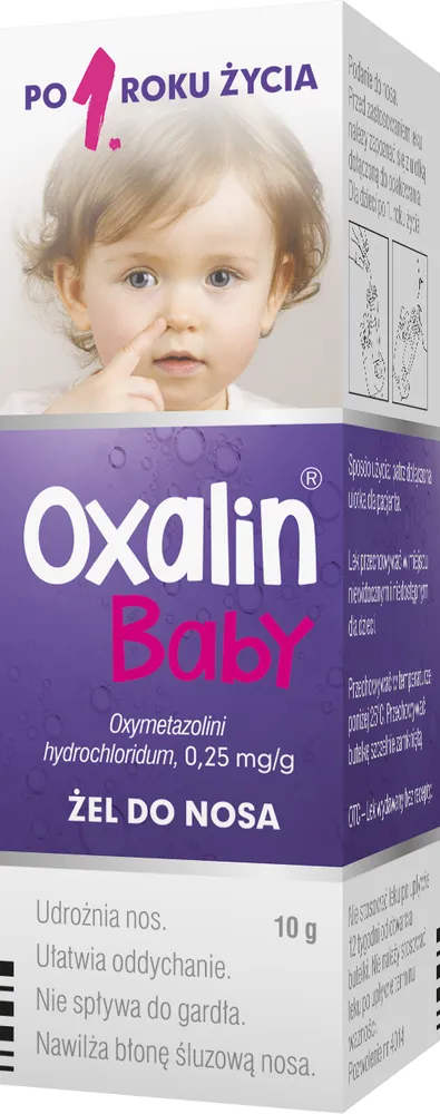 Oxalin baby gel, nasal