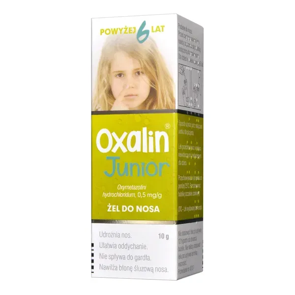 Oxalin Junior gel, nasale