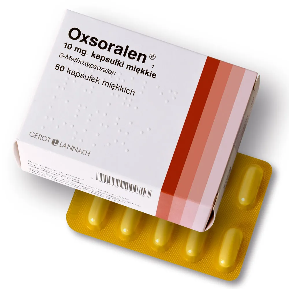 Oxsoralen kapsułki, miękkie