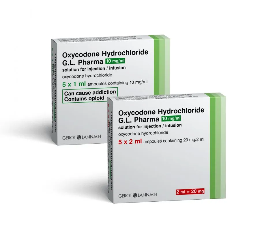 Oxycodona Molteni solución para inyección y perfusión