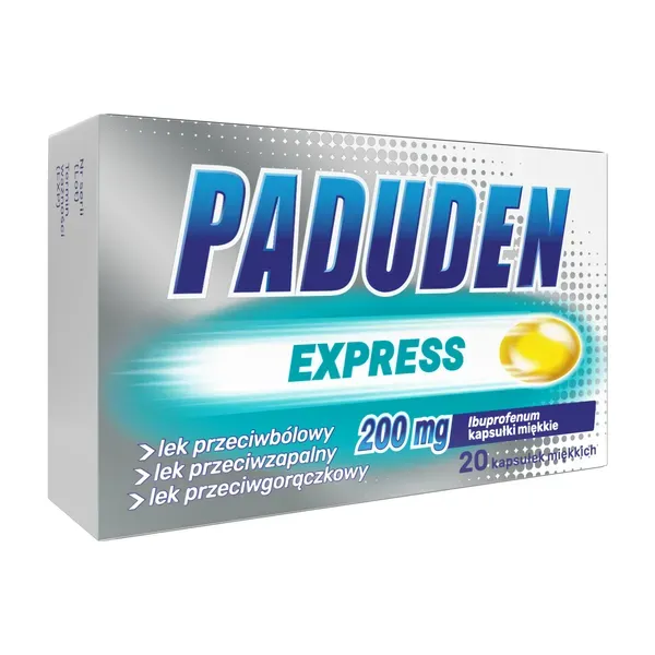 Paduden Express kapsułki, miękkie