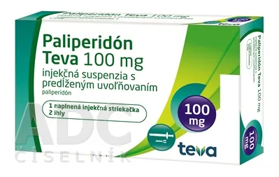 Paliperidone teva suspension for injection with prolonged release