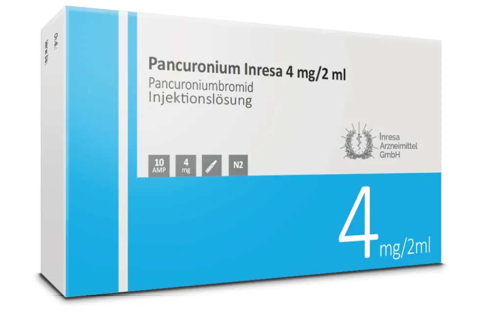 Pancuronio Inresa soluzione per iniezione