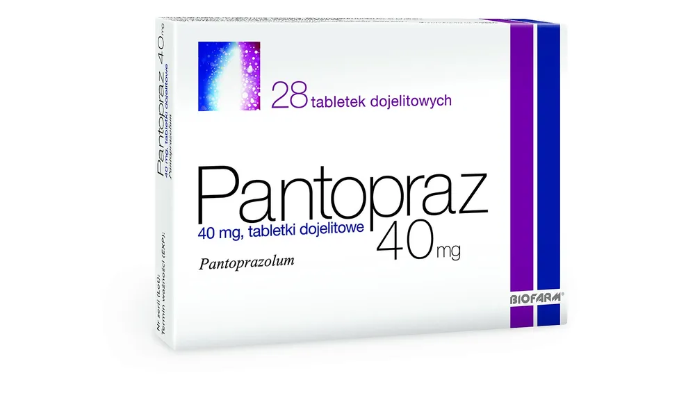 Pantopraz 40 mg tablets, enteric-coated