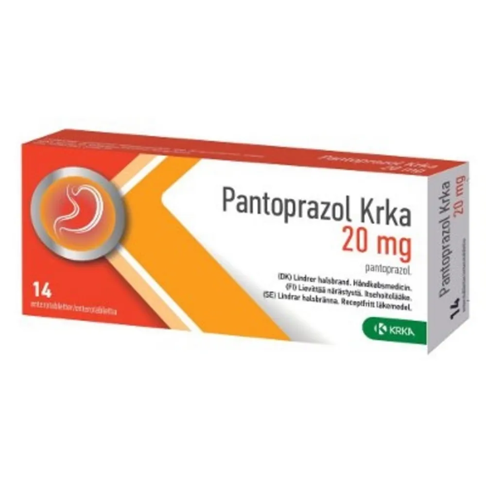 Pantoprazole krka tablets, enteric-coated