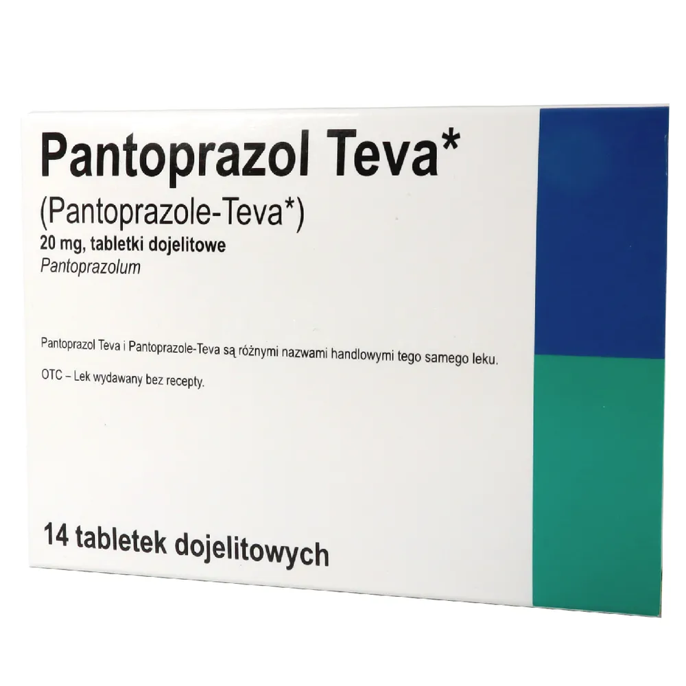 Пантопразол тева таблетки, кишечнорастворимые