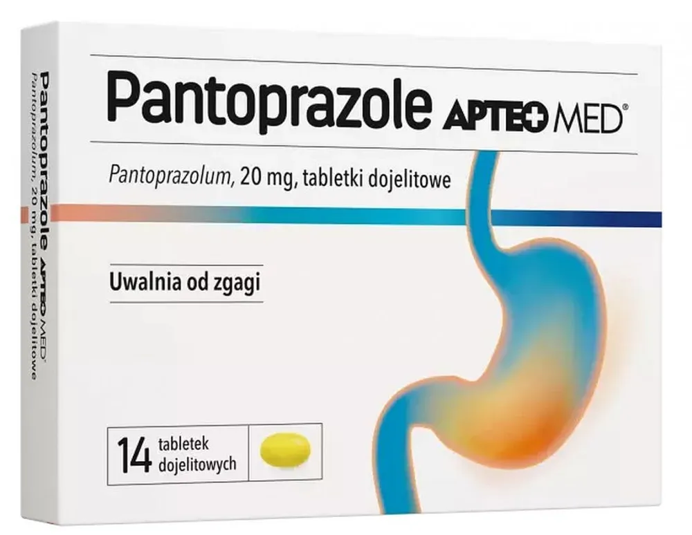 Pantoprazol Apteo Med compresse, orali