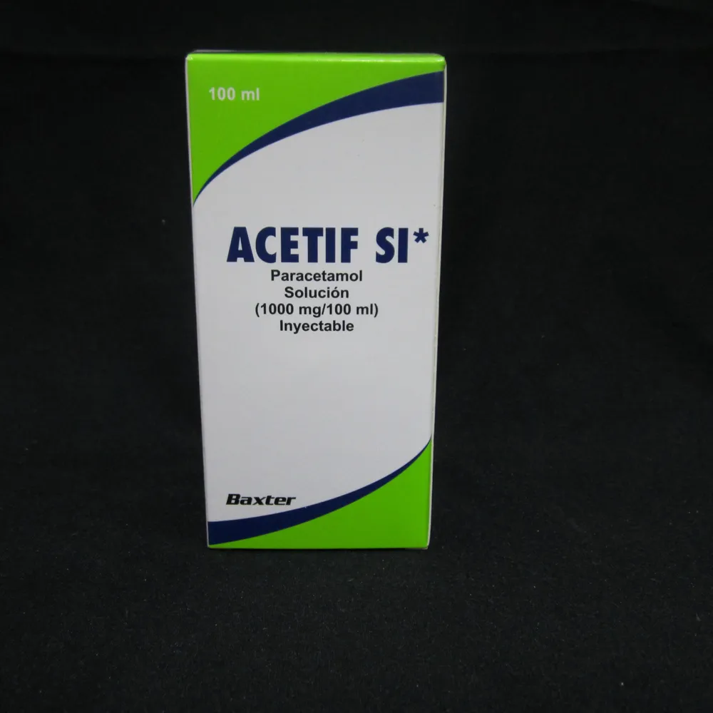 Paracetamol Baxter solución para infusión