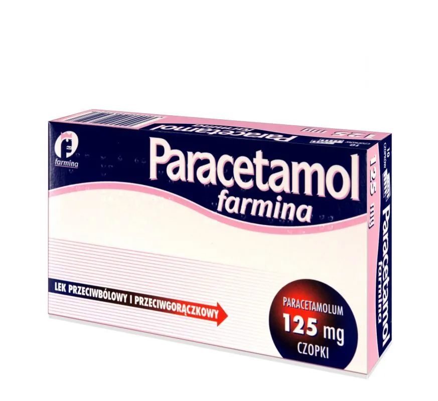 Paracetamol Farmina supposte