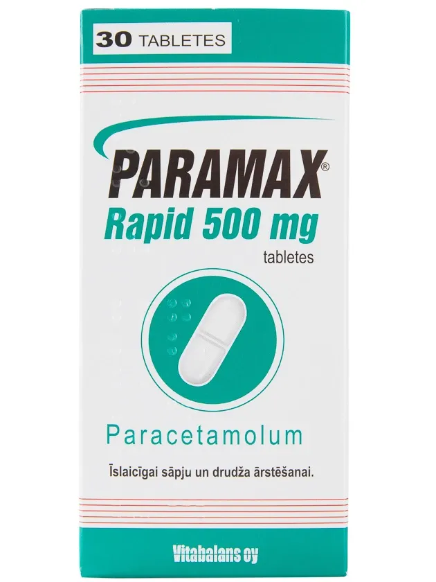 Paramax Rapid 500 mg comprimidos